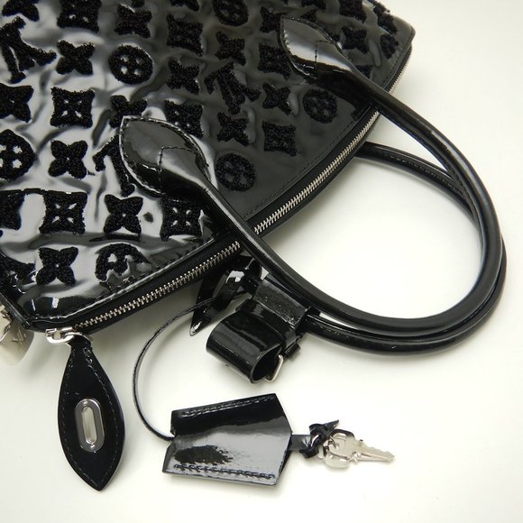 Louis Vuitton Monogram Fascination Lockit Bouclet Noir Handbag - Picture 6 of 8